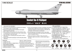 Trumpeter 02896 Soviet Su-9 Fishpot 1/48 – imagen 2