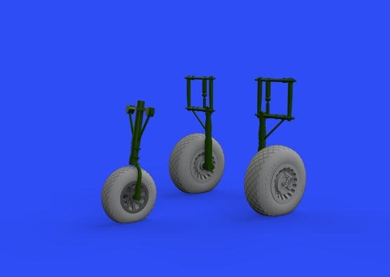 Eduard 632159 A-26 Invader wheels 1/32 HOBBY BOSS – immagine 3