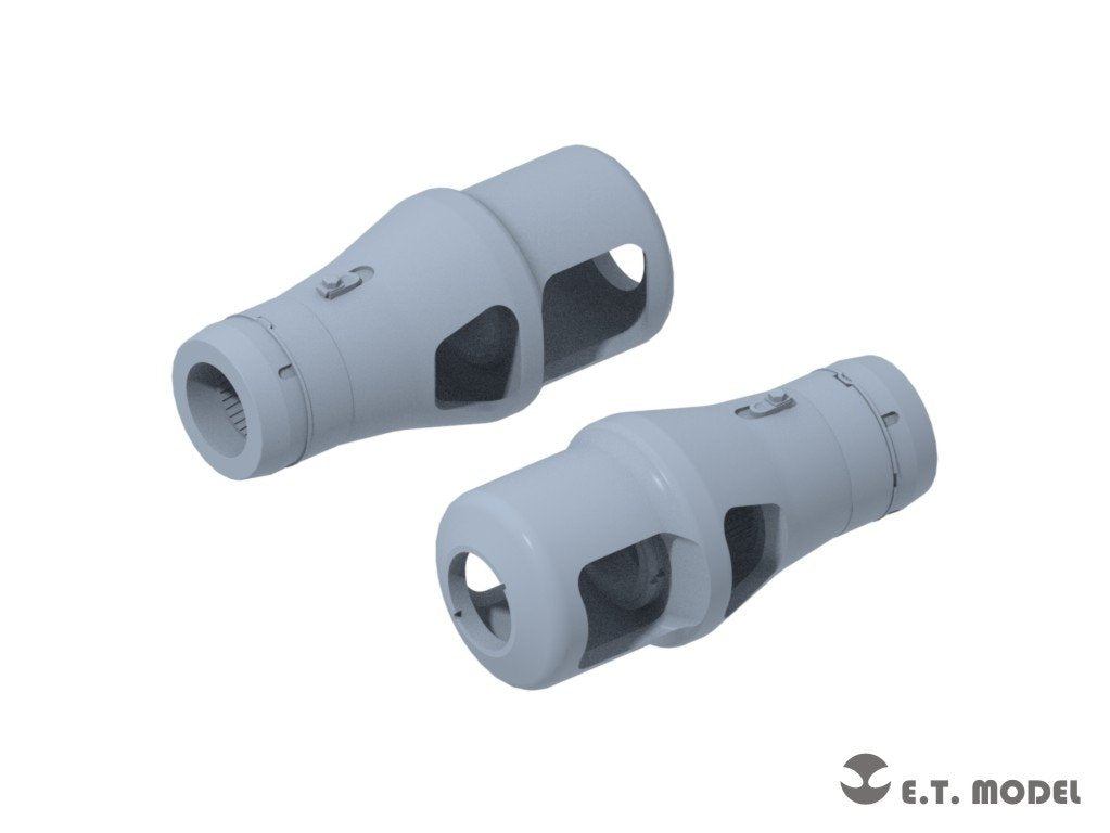 E.T. Model P35-245 WWII German 88mm KwK/Pak Muzzle Brake(Type.2) 1/35 – immagine 2