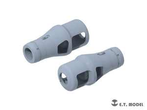 E.T. Model P35-245 WWII German 88mm KwK/Pak Muzzle Brake(Type.2) 1/35 – immagine 2