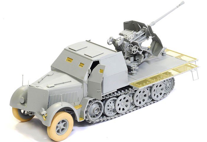Dragon 6542 Sd.Kfz. 7/2 3.7 cm Flak 37 avec cabine blindée - Kit intelligent 2 en 1 (1/35) – image 2
