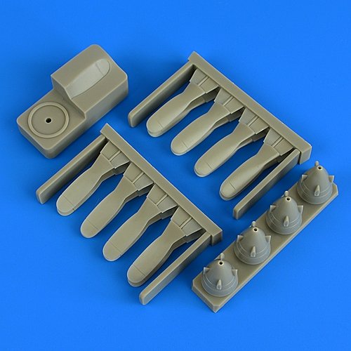 Quickboost QB72555 P-3 Orion propellers w/tool ​​for Hasegawa 1/72