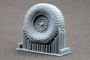 ScaleX WM 35001S HMMWV MT/R 24-bolt Sagged wheel set (Academy, ICM) 1/35