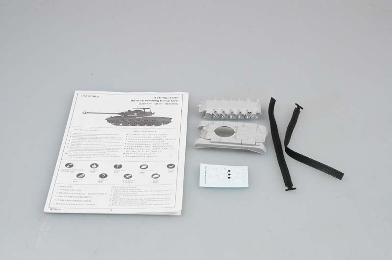 Trumpeter 07264 US M26(T26E3) Pershing Heavy Tank 1/72 – Bild 3