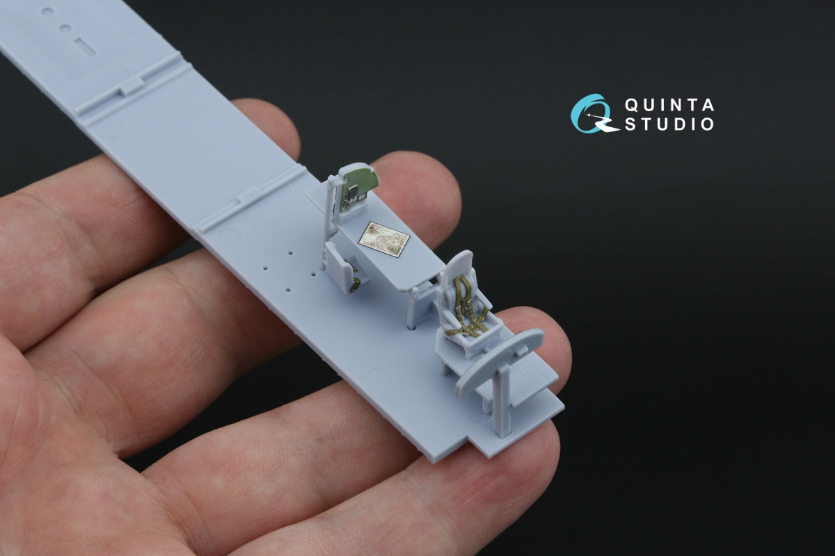 Quinta Studio QD72156 Avro Lancaster B.II 3D-Printed coloured Interior on decal paper (Airfix) 1/72 – imagen 11
