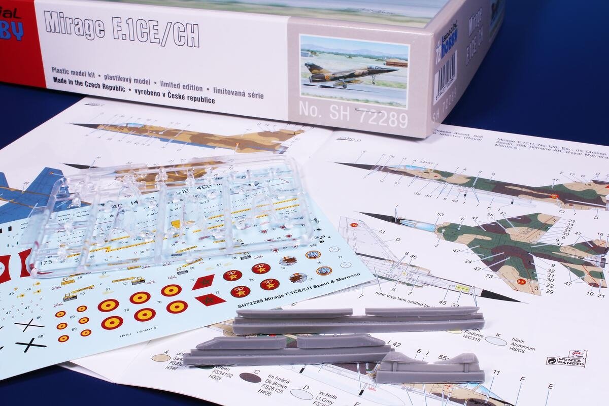 Special Hobby 72289 Mirage F.1 CE/CH 1/72 – immagine 9