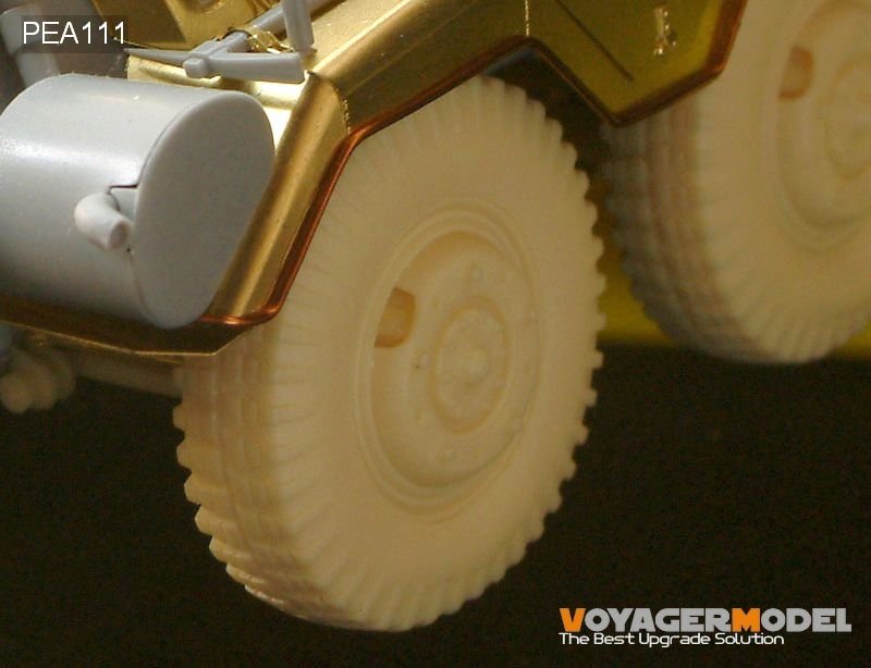 Voyager Model PEA111 Road Wheels for Sd.Kfz.234 Pattern 2 (For DRAGON) 1/35 – Bild 2