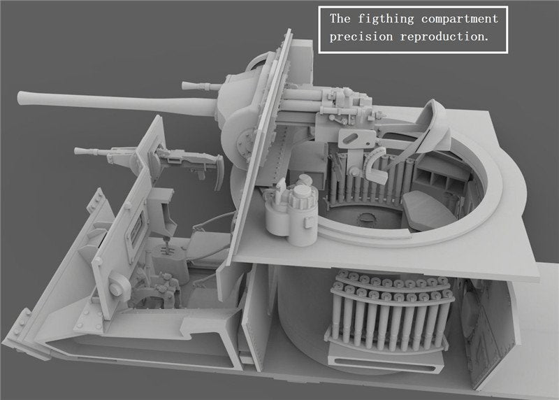 Gecko Models 35GM0002 CRUISER TANK MK.II A,A10 MK.IA WITH INTERIOR 1/35 – imagen 7