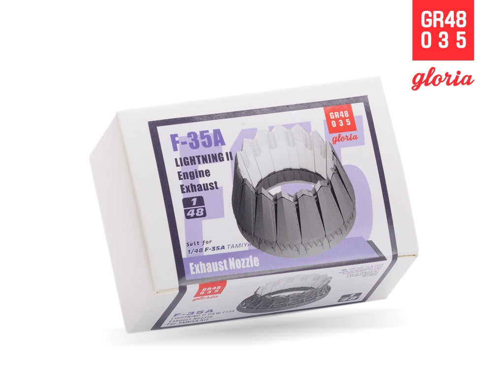 Gloria GR48035 F-35A Exhaust Nozzle TAMIYA 1/48 – zdjęcie 3