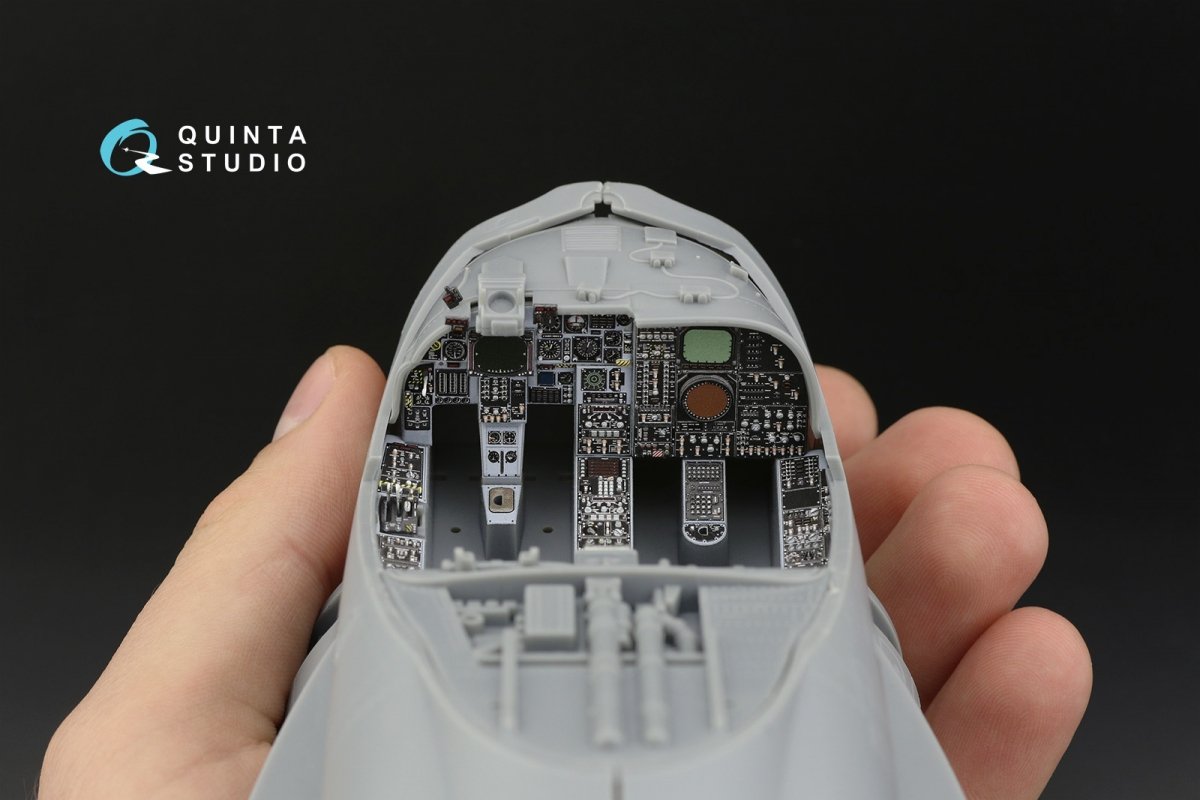 Quinta Studio QD32107 A-6E TRAM Intruder 3D-Printed &amp;amp; coloured Interior on decal paper (Trumpeter) 1/32 – zdjęcie 7