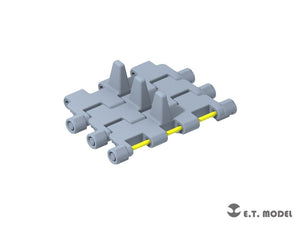 E.T. Model P35-053 Russian T-55/T-62/T-72 RMSh Workable Track Type.1 ( 3D Printed ) 1/35 – imagen 2