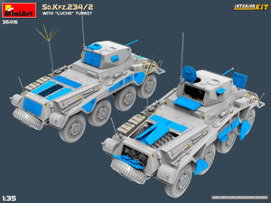 MiniArt 35416 Sd.Kfz.234/2 WITH LUCHS TURRET. INTERIOR KIT 1/35 – image 7