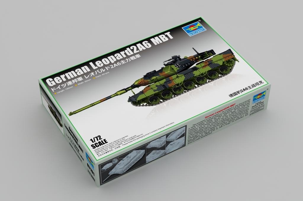 Trumpeter 07191 German Leopard 2A6 main battle tank 1/72 – imagen 2