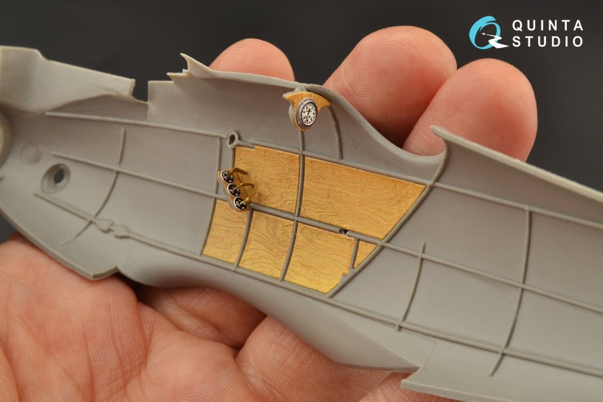 Quinta Studio QD32112 Pfalz D.III 3D-Printed &amp;amp; coloured Interior on decal paper ( Roden ) 1/32 – imagen 5