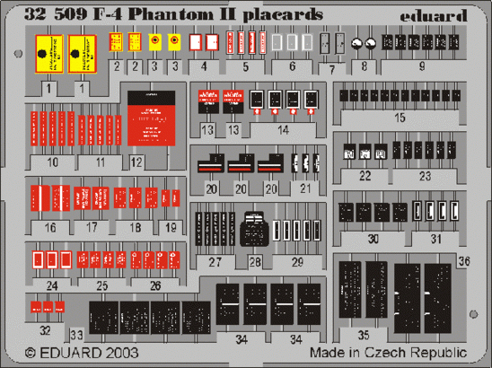 Eduard BIG3202 F-4E 1/32 Tamiya – imagen 6