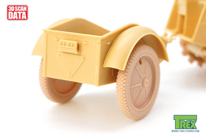 T-Rex Studio TR85060 Kettenkaraftrad Winterkette w/Sprockets, Wheels Type 2 1/35 – zdjęcie 5