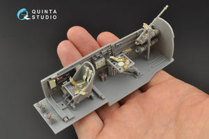 Quinta Studio QD32091 Ju 87A 3D-Printed &amp;amp; coloured Interior on decal paper (Trumpeter) 1/32 – immagine 7