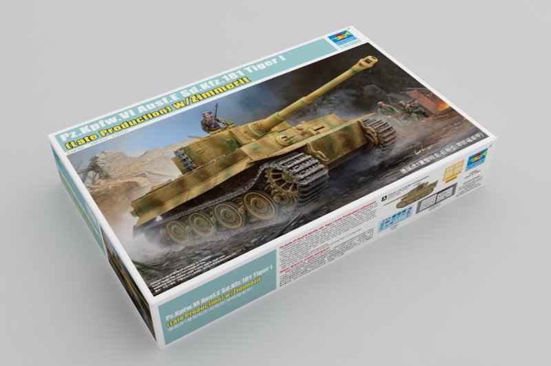 Trumpeter 09540 Pz.Kpfw.VI Ausf.E Sd.Kfz.181 Tiger I (Late Production) w/Zimmerit 1/35 – Bild 2
