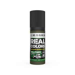 AK Interactive RC875 S.C.C. No.15 Olive Drab 17 ml – imagen 2