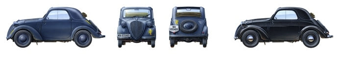 Tamiya 35321 Simca 5 Staff Car 1/35 – zdjęcie 8