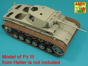 Aber 16L-22 German barrel 50mm KwK 39 L/60 forPz.Kpfw.IIIAusf.J (late), L, M 1/16 – Bild 7