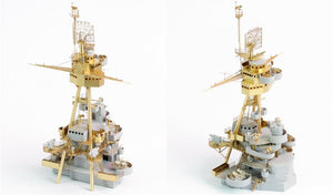 Pontos 35023FN USS BB-34 New York 1944 Detail-up set (w/Teak Tone Deck, Barrels, Resin,PE) – Bild 23