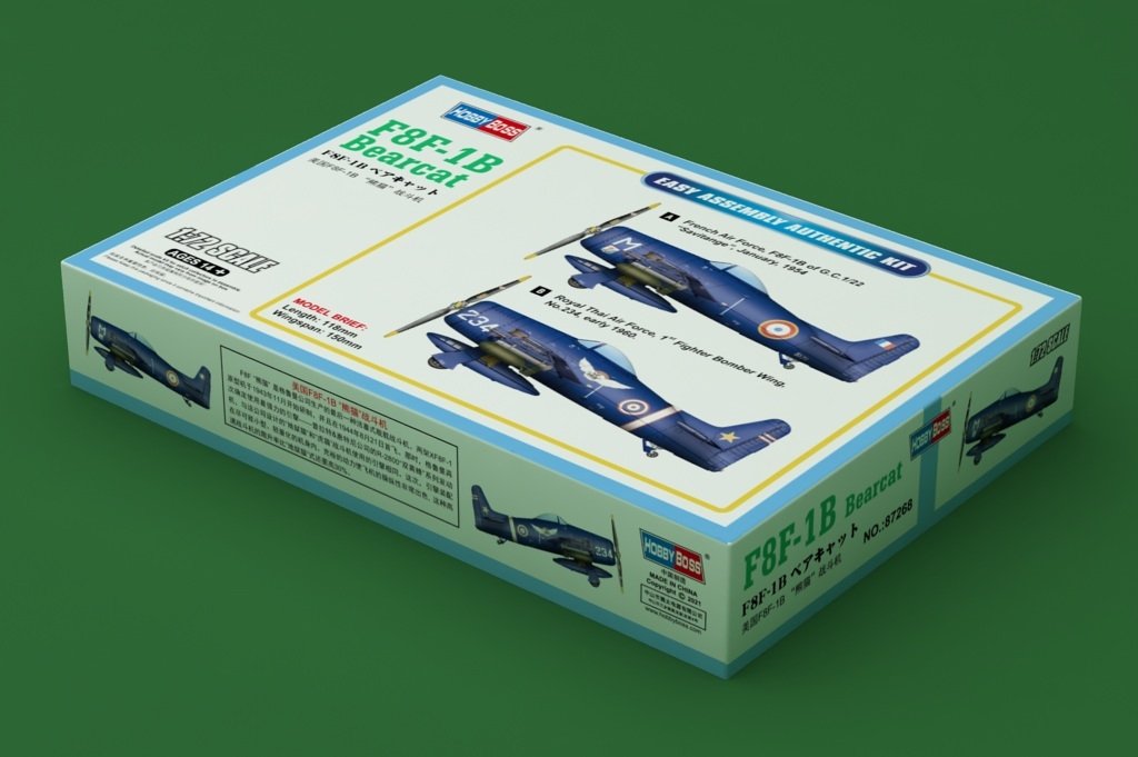 Hobby Boss 87268 F8F-1B Bearcat 1/72 – image 2