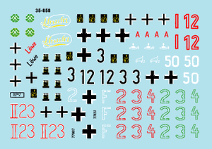 Star Decals 35-858 German Tanks in Italy 5 1/35 – Bild 3