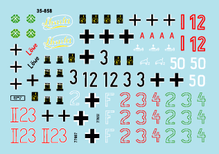 Star Decals 35-858 German Tanks in Italy 5 1/35 – Bild 3