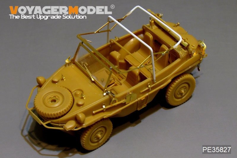Voyager Model PE35827 WWII German Schwimmwagan Type 166 (For HERO 35001) 1/35 – Bild 3