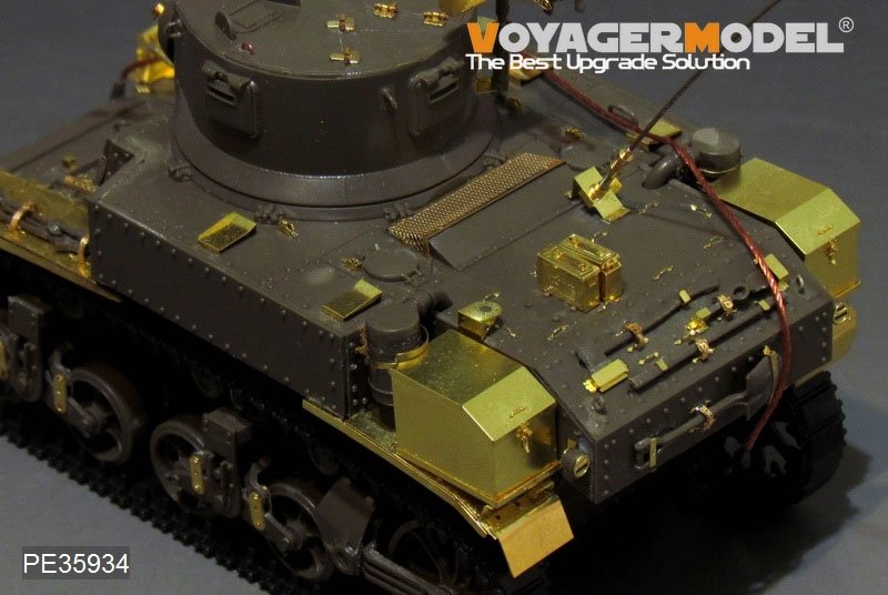 Voyager Model PE35934 WWII US M3 Stuart light tank basic For TAMIYA 35360 1/35 – Bild 9