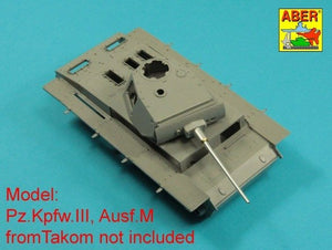 Aber 35L-316 Lufa 50mm KwK39l/60 do czołgu Panzer III J póżny 1/35 – Bild 6