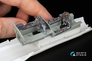 Quinta Studio QD+48487 F-4C Phantom II 3D-Printed &amp;amp; coloured Interior on decal paper (Academy) (with 3D-printed resin parts) 1/48 – zdjęcie 13