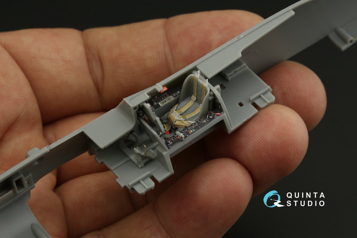 Quinta Studio QD48296 FW 190D-9 3D-Printed &amp;amp; coloured Interior on decal paper (HobbyBoss) 1/48 – imagen 7