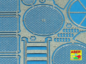 Aber 35G14 Grilles pour char allemand Sd.Kfz.171 Panther, Ausf.G dernier modèle (1/35)  – image 3