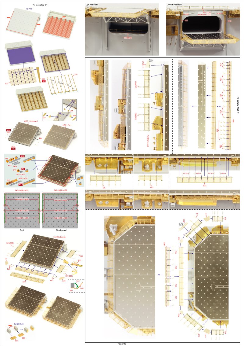 Pontos 37041F1 USS LHD-1 Wasp Detail Up Set 1/350 – image 30