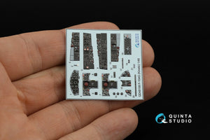 Intérieur imprimé en 3D et coloré sur papier décalcomanie Quinta Studio QD48199 F-104G (Kinetic) 1/48 – image 4