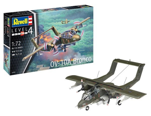 Revell 03909 OV-10A Bronco Model Kit 1/72 – immagine 2