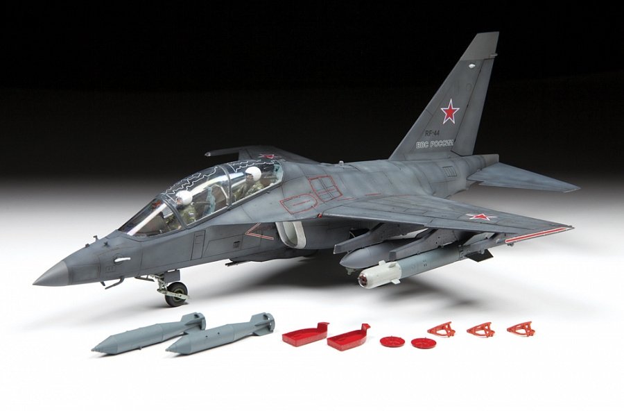 Zvezda 4818 YAK-130 &amp;quot;MITTEN&amp;quot; 1/48 – immagine 3