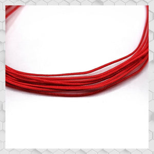 Yamamoto YMPTUN104 Braided Hose Line Red 0,4 mm – Bild 2