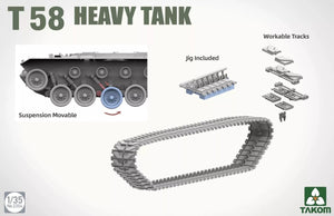 Takom 2204 T58 Heavy Tank 1/35 – image 5