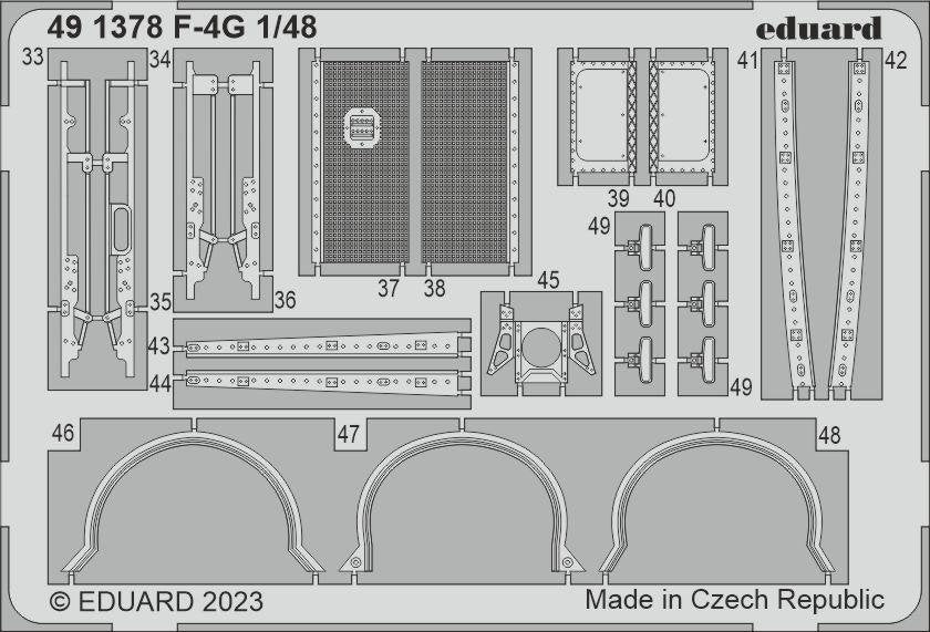 Eduard 491378 F-4G MENG 1/48 – Bild 2