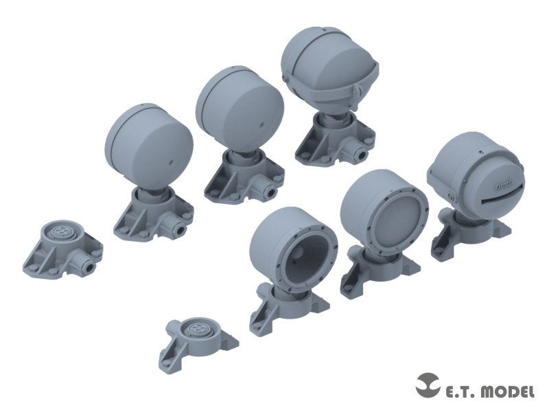 ET Model P35-208 Bosch Lamp Lights for WWII German Vehicles (3D Printed) 1/35 – image 2