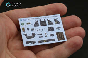 Quinta Studio QD48190 Tempest Mk.II 3D-Printed &amp;amp; coloured Interior on decal paper (Eduard) 1/48 – zdjęcie 7