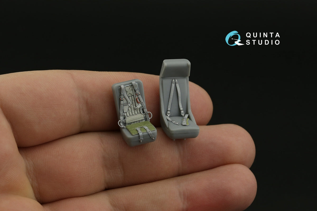 Quinta Studio QD48406 Mi-24 Nato Hind 3D-Printed &amp;amp; colored Interior on decal paper (Trumpeter) 1/48 – image 3
