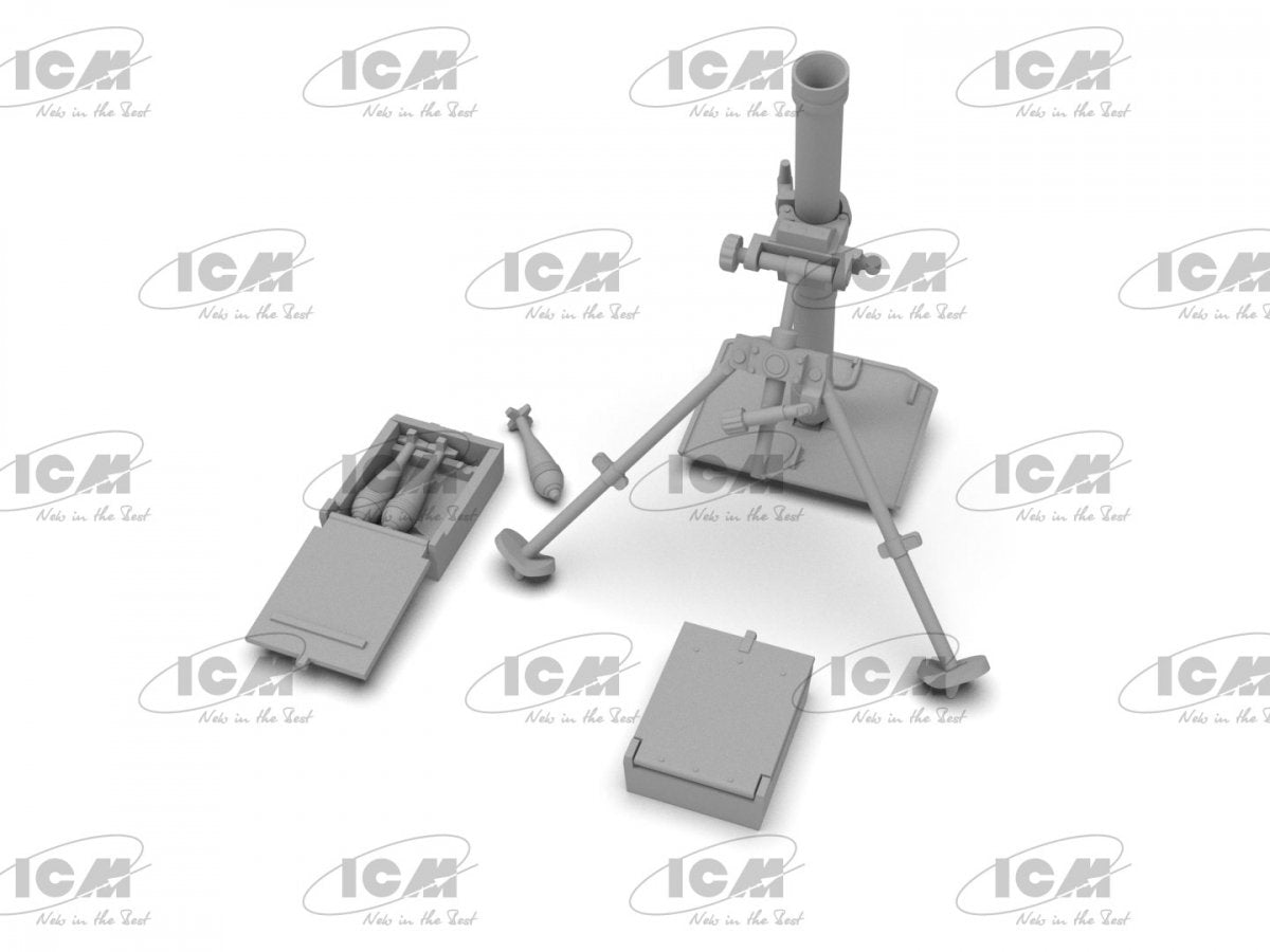 ICM 35716 s.Gr.W.34 WWII German mortar 1/35 – immagine 2