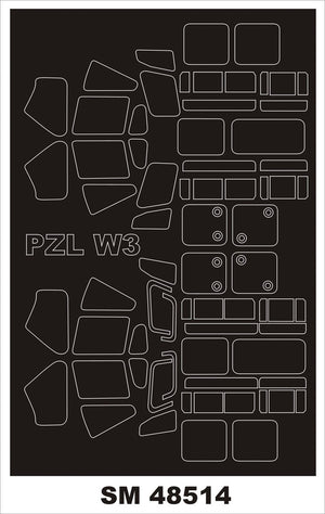 Montex SM48514 PZL W-3 SOKOL ANSWER 1/48