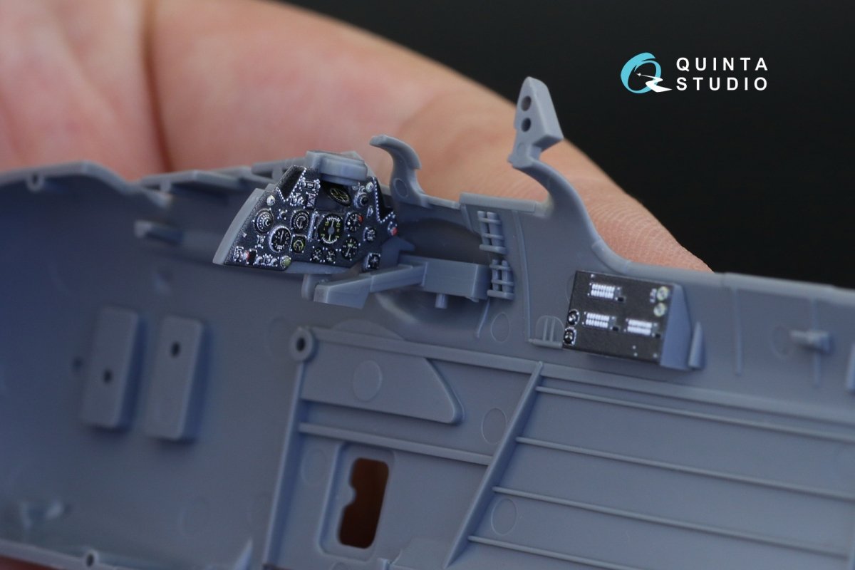 Quinta Studio QD48255 Swordfish Mk.I 3D-Printed &amp;amp; coloured Interior on decal paper ( Tamiya ) 1/48 – zdjęcie 3