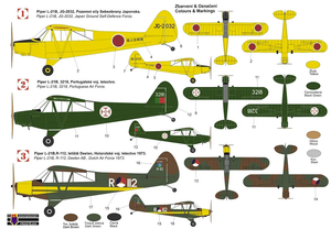 Kovozavody Prostejov KPM0340 Piper L-21B Super Cub 1/72 – immagine 2