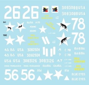 Star Decals 35-C1043 US M4A3E2 Sherman &amp;#39;Jumbo&amp;#39; 1/35 – image 2